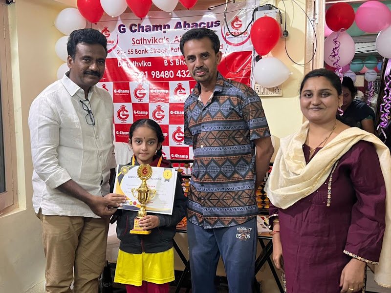 G-Champ Abacus, Nuzvid — student achievement 4