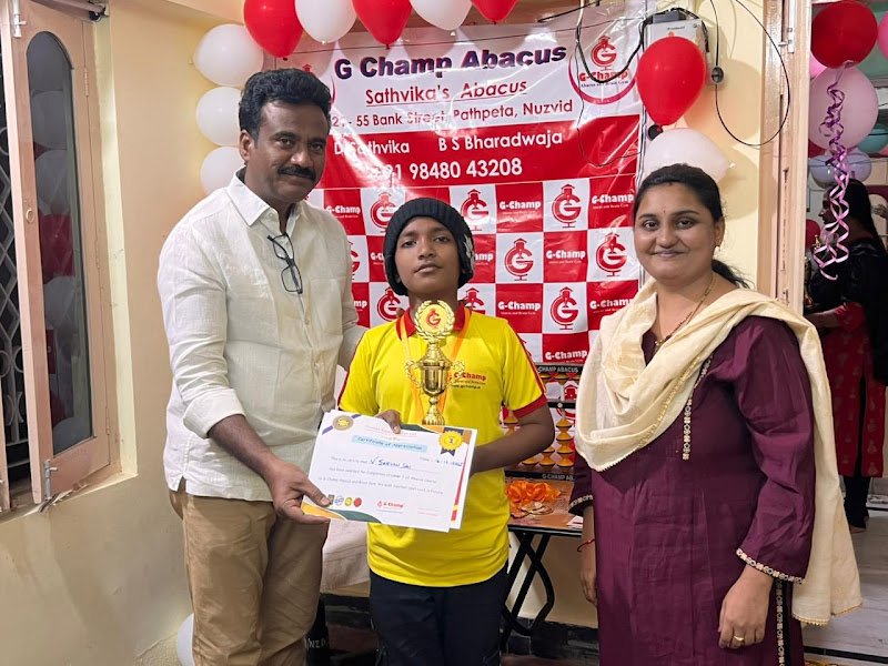 G-Champ Abacus, Nuzvid — student achievement 7