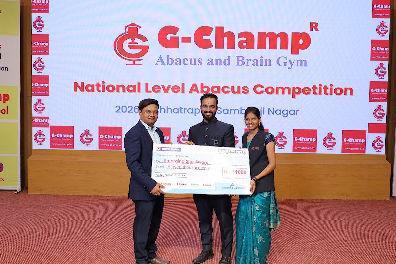 G-Champ Abacus, Padegaon — franchise award 3