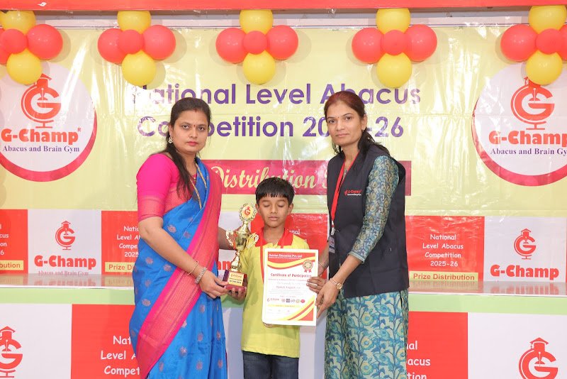 G-Champ Abacus, Nagpur — student achievement 2