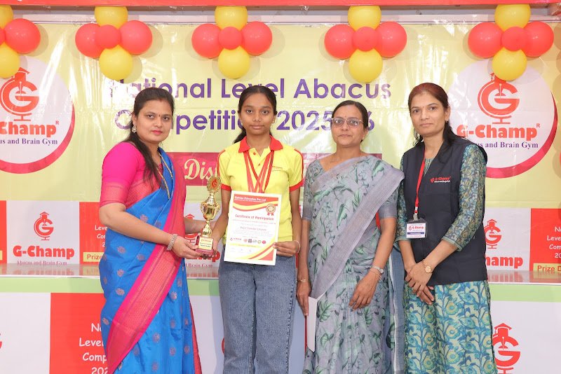G-Champ Abacus, Nagpur — student achievement 3