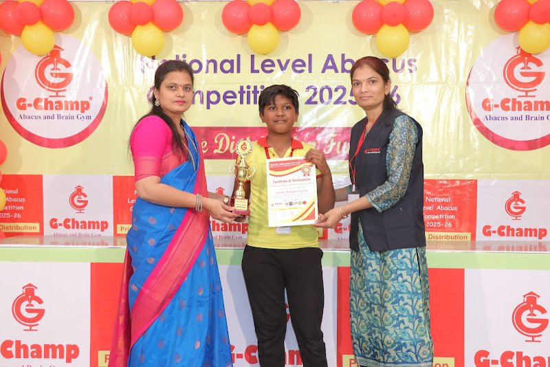 G-Champ Abacus, Nagpur — student achievement 4