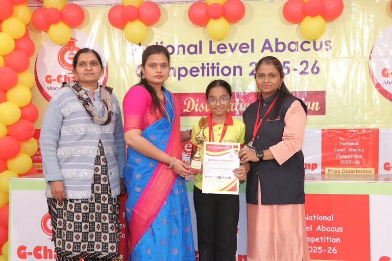 G-Champ Abacus, Khamla, Nagpur — student achievement 4