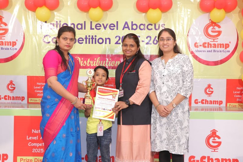 G-Champ Abacus, Khamla, Nagpur — student achievement 9