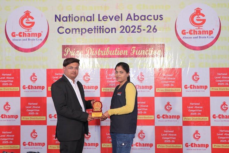 G-Champ Abacus, Panchavati, Nashik — franchise award 1