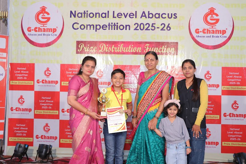 G-Champ Abacus, Panchavati, Nashik — student achievement 2