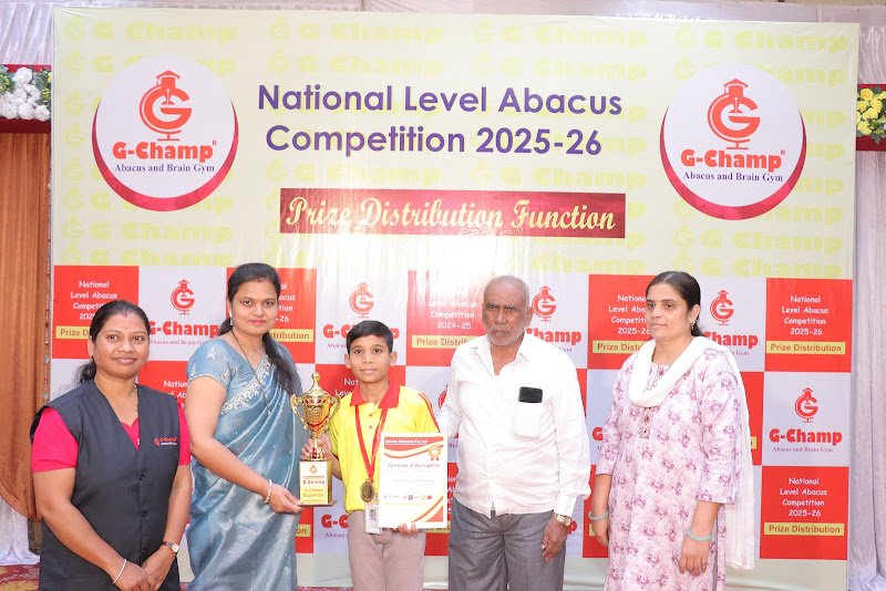 G-Champ Abacus, Jule SOLAPUR — student achievement 6