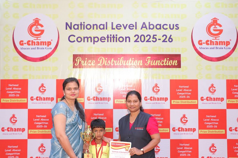 G-Champ Abacus, Jule SOLAPUR — student achievement 8