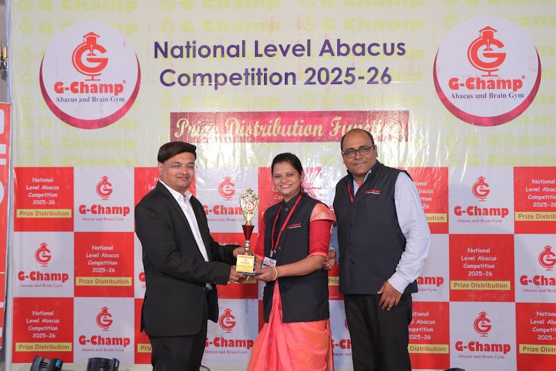 G-Champ Abacus, Nashik, — franchise award 2