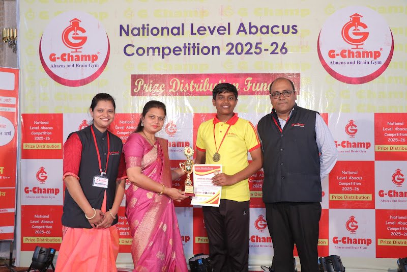 G-Champ Abacus, Nashik, — student achievement 2