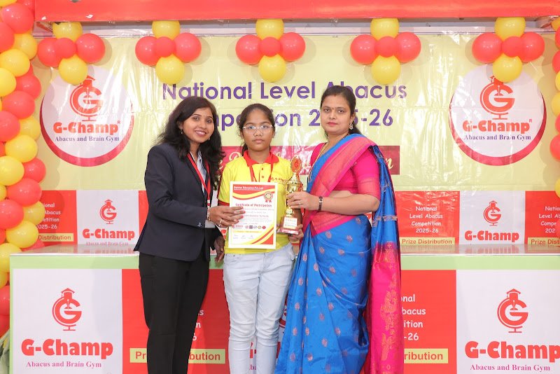 G-Champ Abacus, Bhandara — student achievement 9
