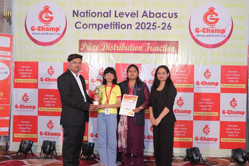 G-Champ Abacus, Nashik — student achievement 2