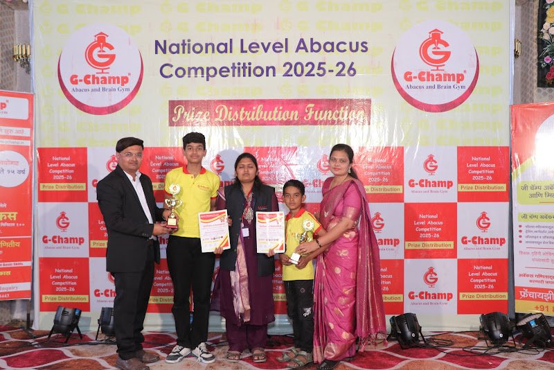 G-Champ Abacus, Nashik — student achievement 3