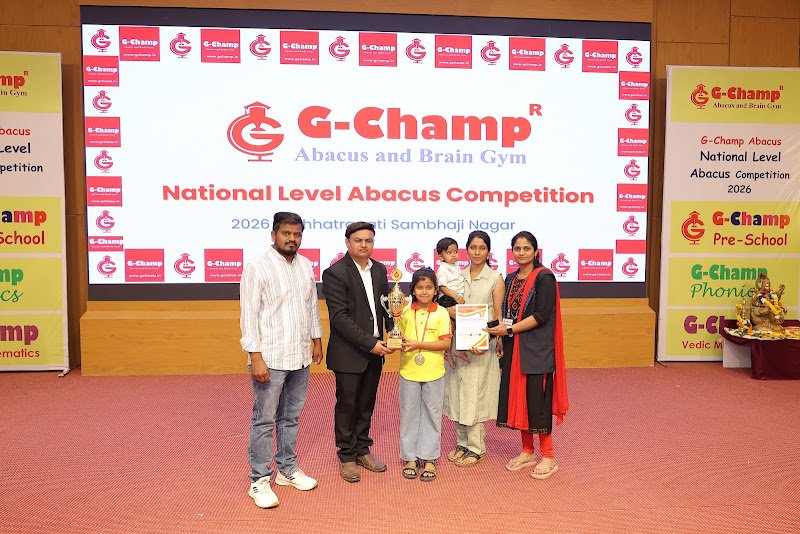 G-Champ Abacus, Wankhede Nagar — student achievement 3