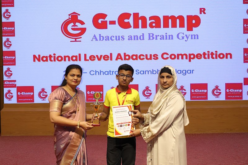 G-Champ Abacus, Powerhouse road, — student achievement 1