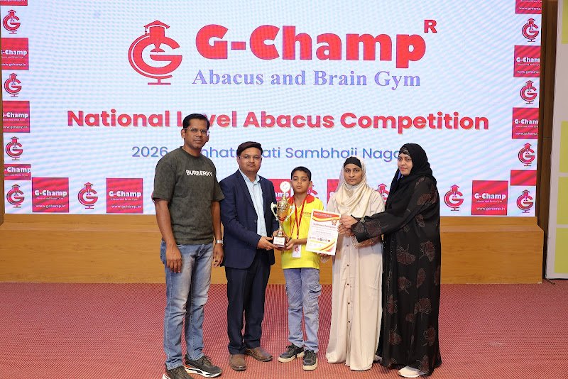 G-Champ Abacus, Powerhouse road, — student achievement 3