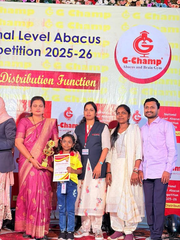 G-Champ Abacus, Shiv Hanthi Residency, Palghar — student achievement 10