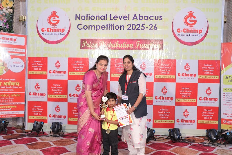 G-Champ Abacus, Shiv Hanthi Residency, Palghar — student achievement 2