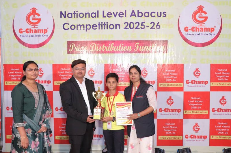 G-Champ Abacus, Shiv Hanthi Residency, Palghar — student achievement 4