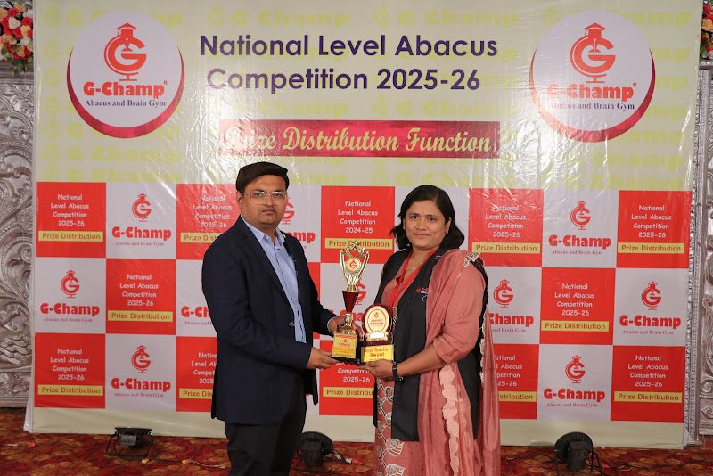 G-Champ Abacus, Majalgaon — franchise award 1