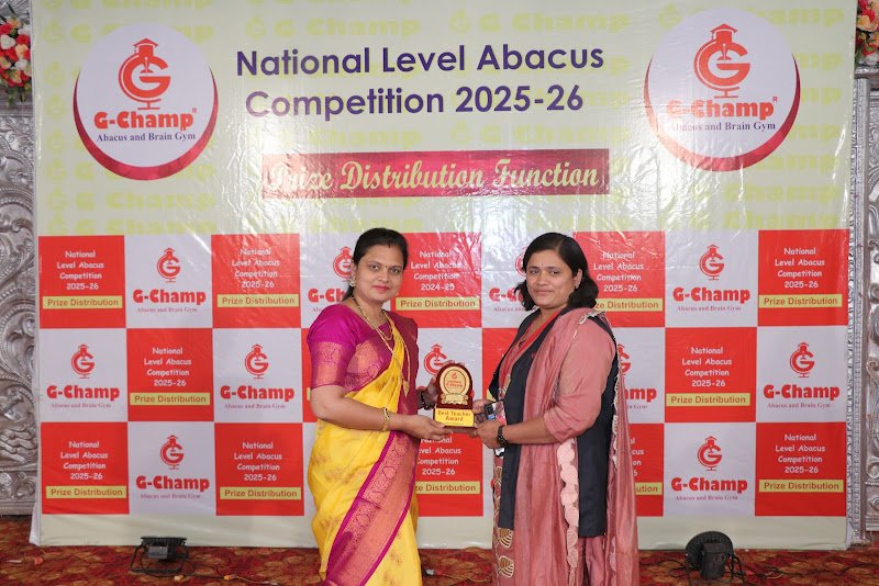 G-Champ Abacus, Majalgaon — franchise award 2