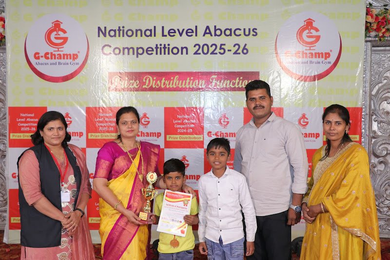 G-Champ Abacus, Majalgaon — student achievement 8