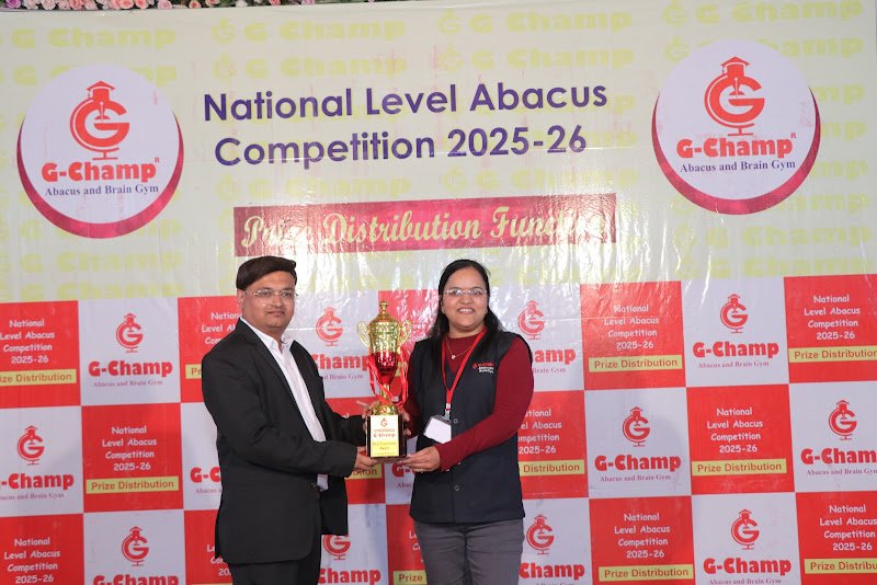 G-Champ Abacus, Gayatri Nagar — franchise award 1