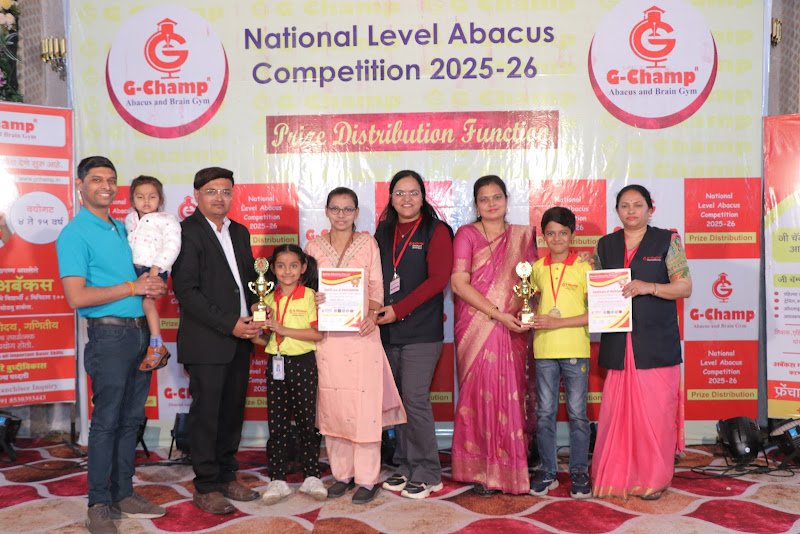 G-Champ Abacus, Gayatri Nagar — student achievement 1