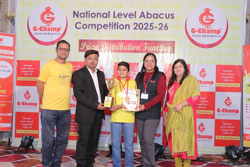 G-Champ Abacus, Gayatri Nagar — student achievement 6