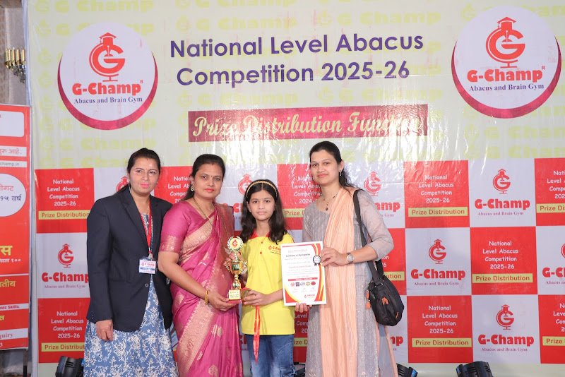 G-Champ Abacus, Dindori Road, Nashik. — student achievement 5