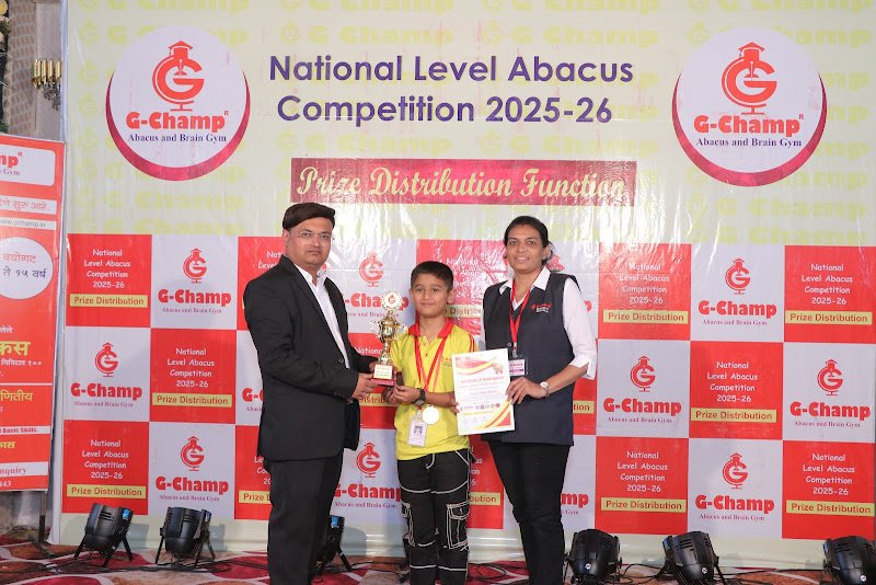 G-Champ Abacus, Nashik — student achievement 1
