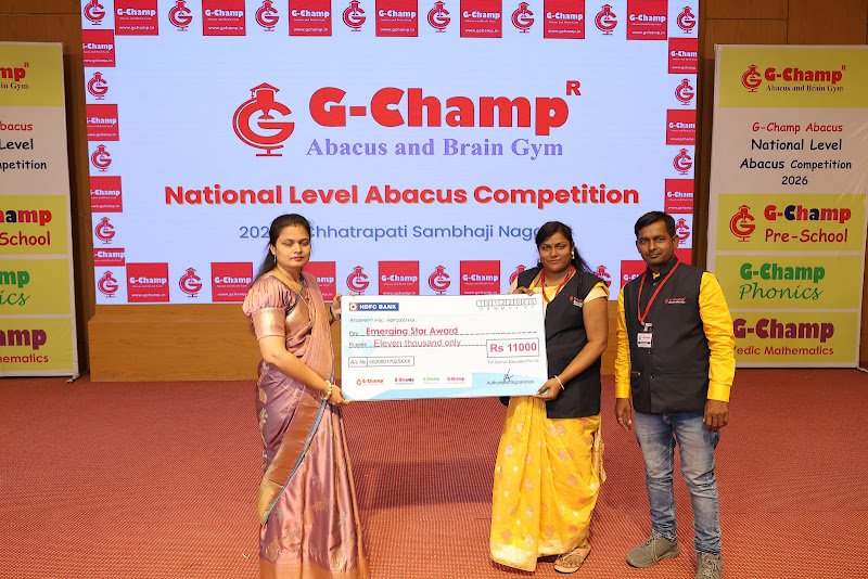 G-Champ Abacus, Krushnapur Bidkin — franchise award 3