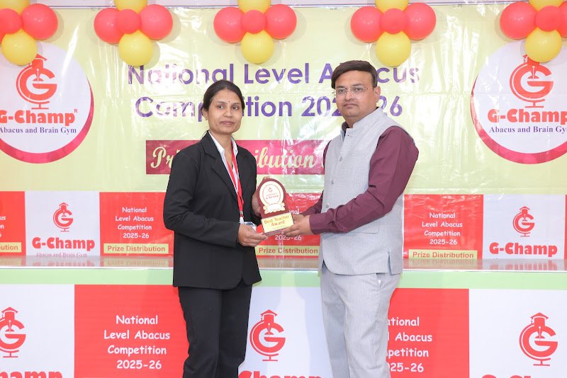 G-Champ Abacus, Nagpur — franchise award 3