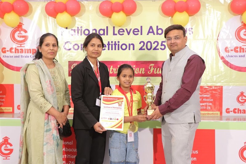 G-Champ Abacus, Nagpur — student achievement 3