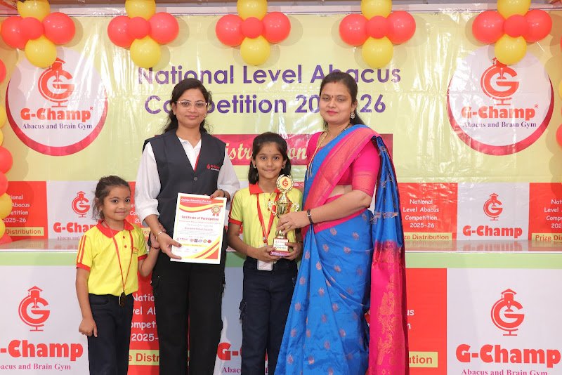 G-Champ Abacus, Darwha — student achievement 9