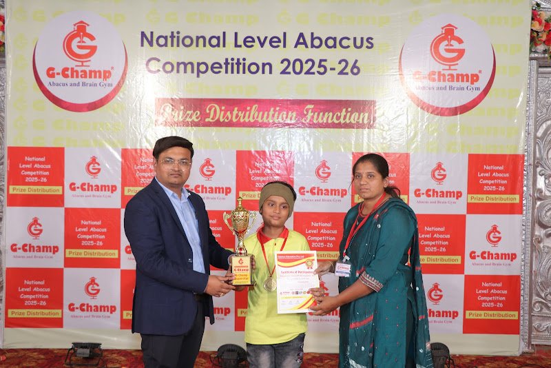 G-Champ Abacus, Navi Mumbai. — student achievement 1