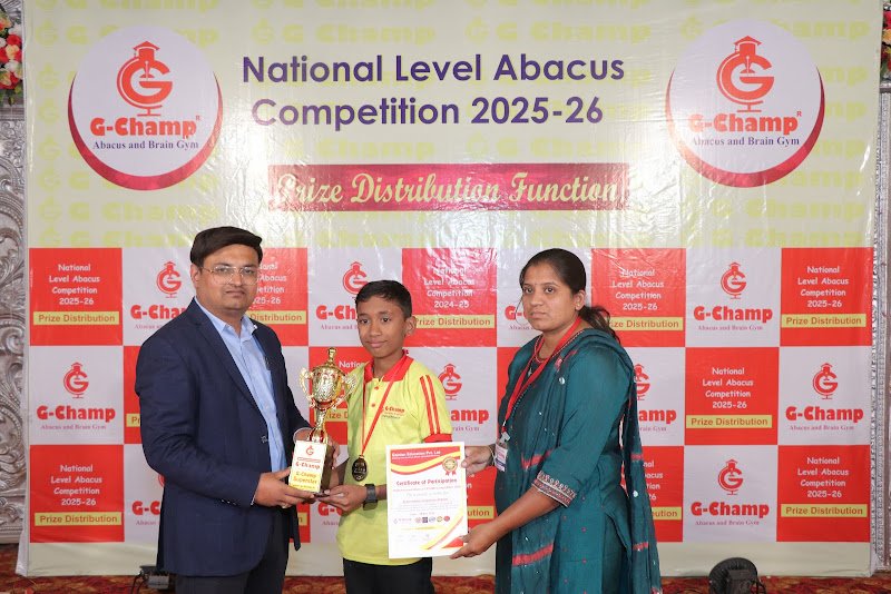 G-Champ Abacus, Navi Mumbai. — student achievement 3