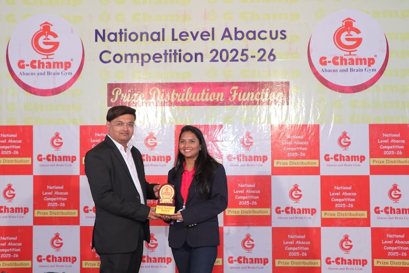 G-Champ Abacus, Canal Raod, Nashik — franchise award 2