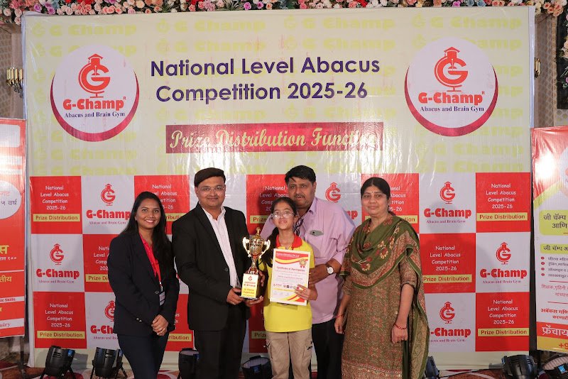 G-Champ Abacus, Canal Raod, Nashik — student achievement 1