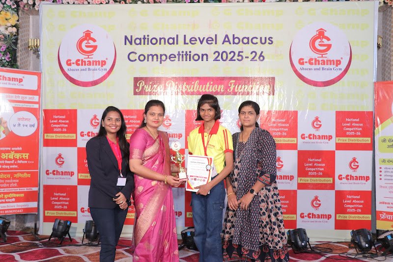 G-Champ Abacus, Canal Raod, Nashik — student achievement 10