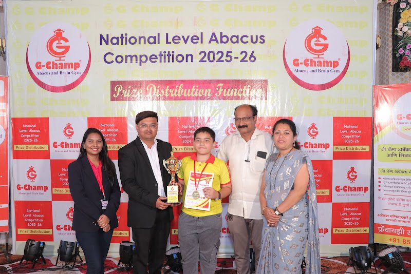 G-Champ Abacus, Canal Raod, Nashik — student achievement 2