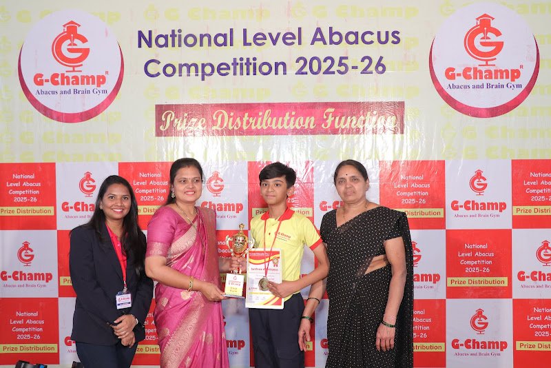G-Champ Abacus, Canal Raod, Nashik — student achievement 3