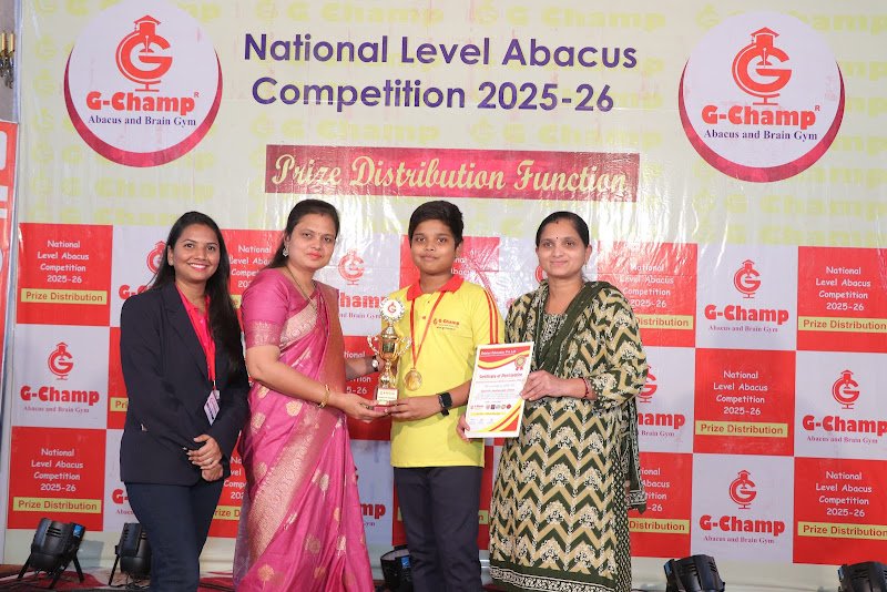 G-Champ Abacus, Canal Raod, Nashik — student achievement 6