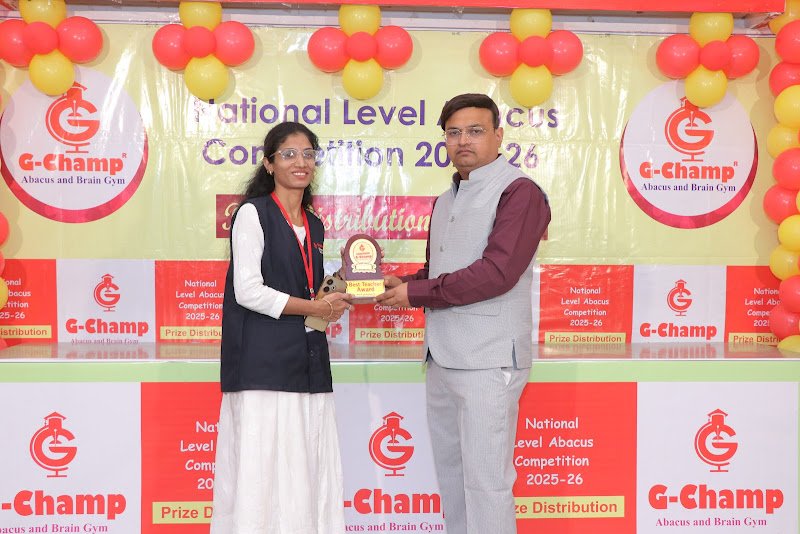 G-Champ Abacus, Nagpur — franchise award 1