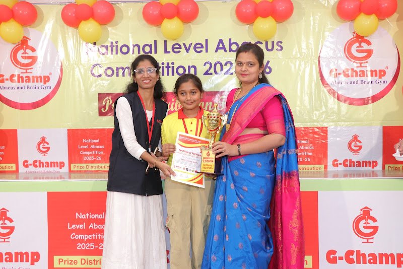 G-Champ Abacus, Nagpur — student achievement 1