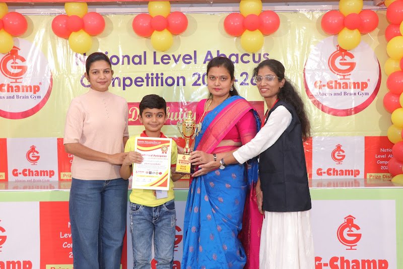 G-Champ Abacus, Nagpur — student achievement 2