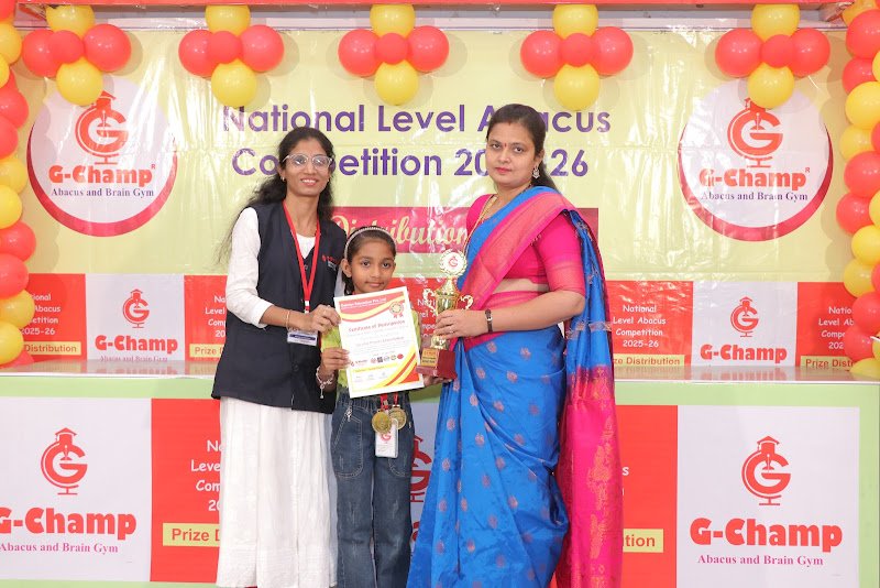 G-Champ Abacus, Nagpur — student achievement 3