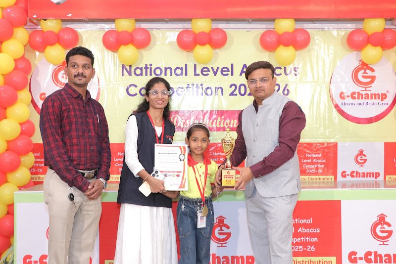 G-Champ Abacus, Nagpur — student achievement 4