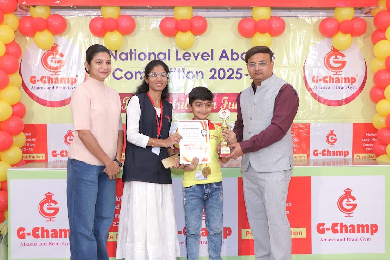 G-Champ Abacus, Nagpur — student achievement 5