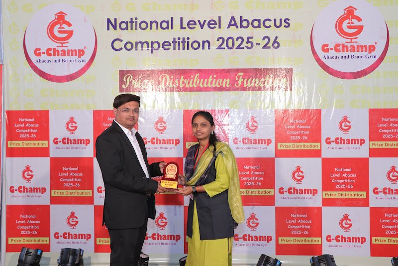 G-Champ Abacus, Nashik — franchise award 2